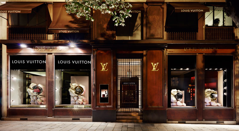 Louis Vuitton, un concept unique au monde