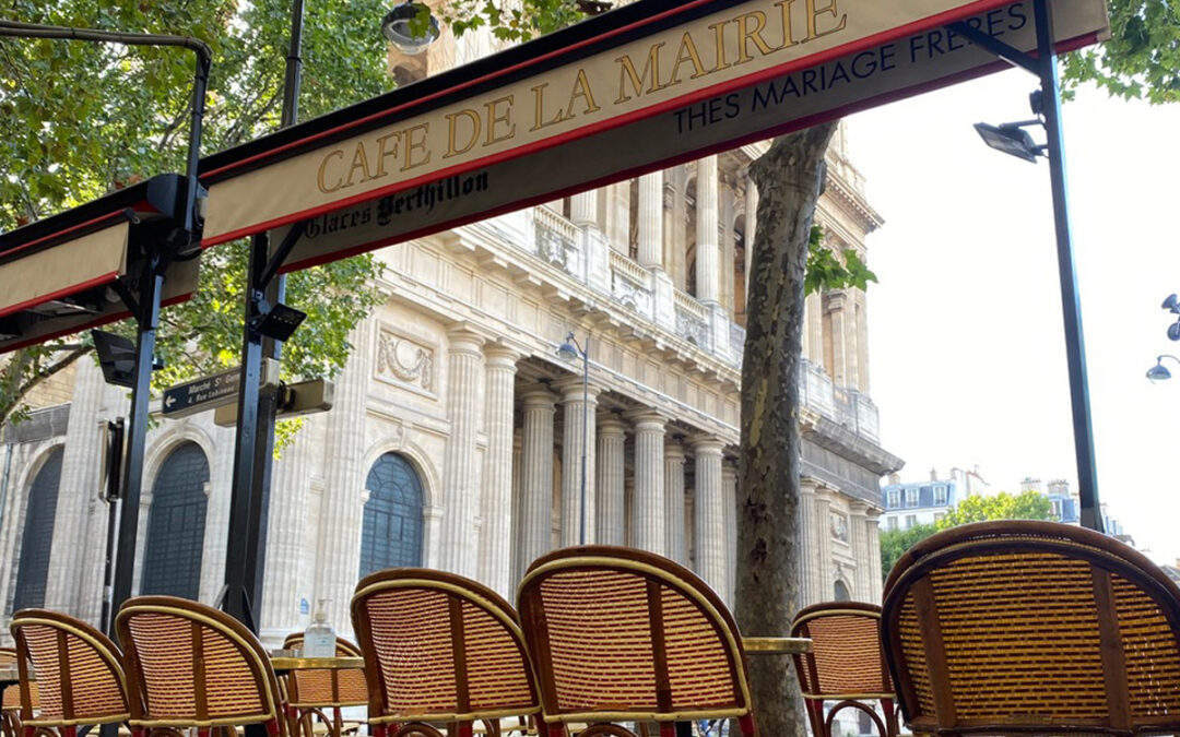 Le Café de la Mairie: the only café on the place Saint-Sulpice!